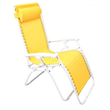 Jordan Manufacturing Jordan Manufacturing 3K-GRAVYELL Yellow Zero Gravity Chair - Yellow 3K-GRAVYELL
